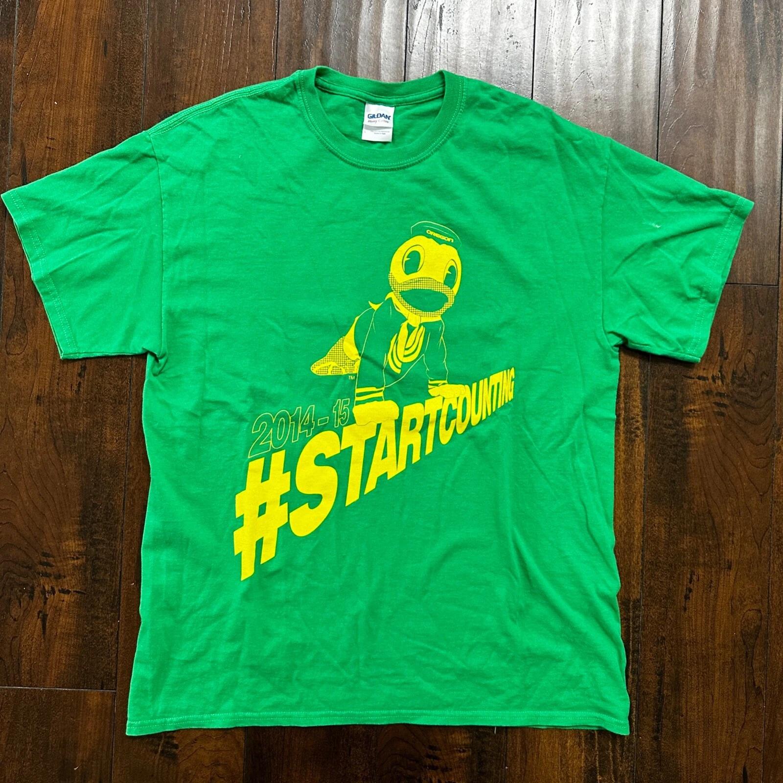 Oregon Ducks 2014 Funny VTG T Shirt PDX Portland University Start Counting Odd M
Oregon Ducks 2014 Funny VTG T Shirt PDX Portland University Start Counting Odd M