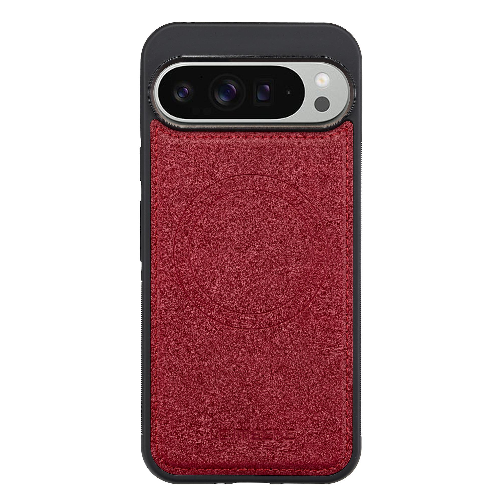 LC.IMEEKE For Google Pixel 10 Pro/Pixel 10 Magnetic Case Compatible with MagSafe Leather+TPU Back Cover Brown
LC.IMEEKE For Google Pixel 10 Pro/Pixel 10 Magnetic Case Compatible with MagSafe Leather+TPU Back Cover Brown