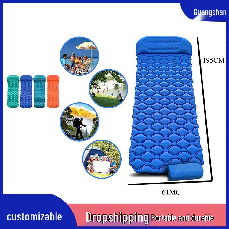 TPU Automatic Inflatable Waterproof Camping Tent and Picnic Sleeping Pad Army Green (40D Nylon Fabric)
TPU Automatic Inflatable Waterproof Camping Tent and Picnic Sleeping Pad Army Green (40D Nylon Fabric)