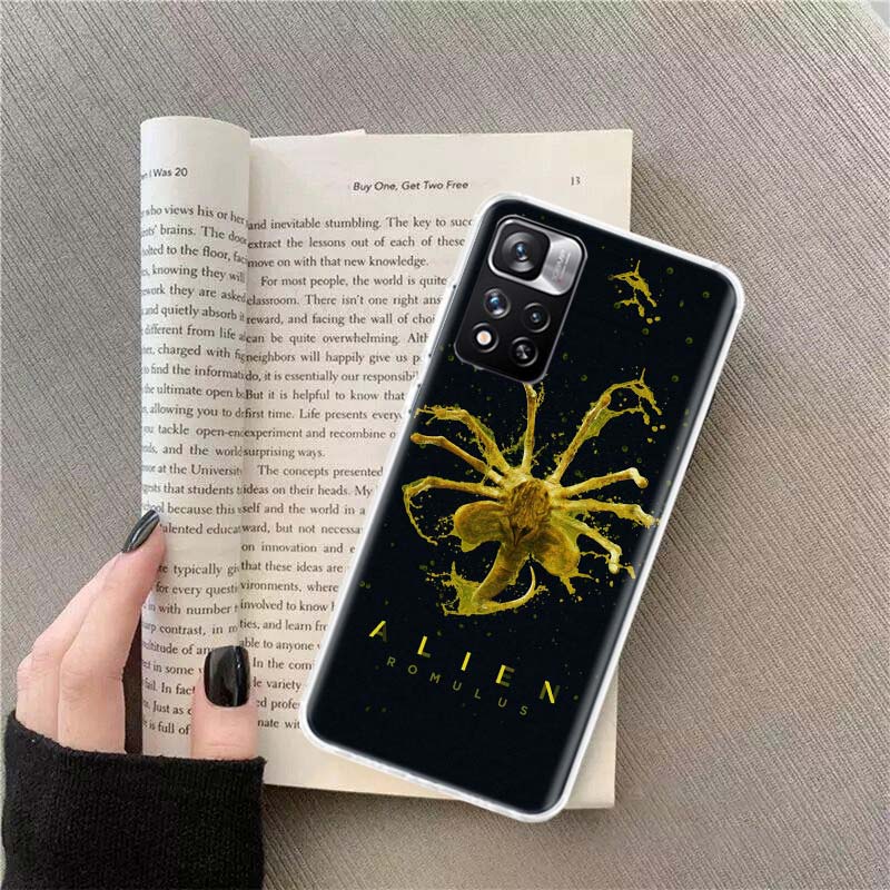 COOL A-Alien Xenomorph Phone Case For Redmi Note 13 12 Pro Plus 14 15 Pro 5G 11 11T 11E 11S 10 Pro 10S 9 9S Cover Cell Clear TPU Redmi Note 11E Pro
COOL A-Alien Xenomorph Phone Case For Redmi Note 13 12 Pro Plus 14 15 Pro 5G 11 11T 11E 11S 10 Pro 10S 9 9S Cover Cell Clear TPU Redmi Note 11E Pro