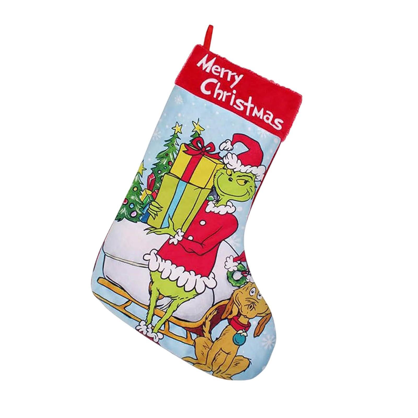 Christmas Stocking 19x26cm Holiday Decorative Hanging Sock with Festive Character Design for Seasonal Home Decoration and Gift Storage
Christmas Stocking 19x26cm Holiday Decorative Hanging Sock with Festive Character Design for Seasonal Home Decoration and Gift Storage