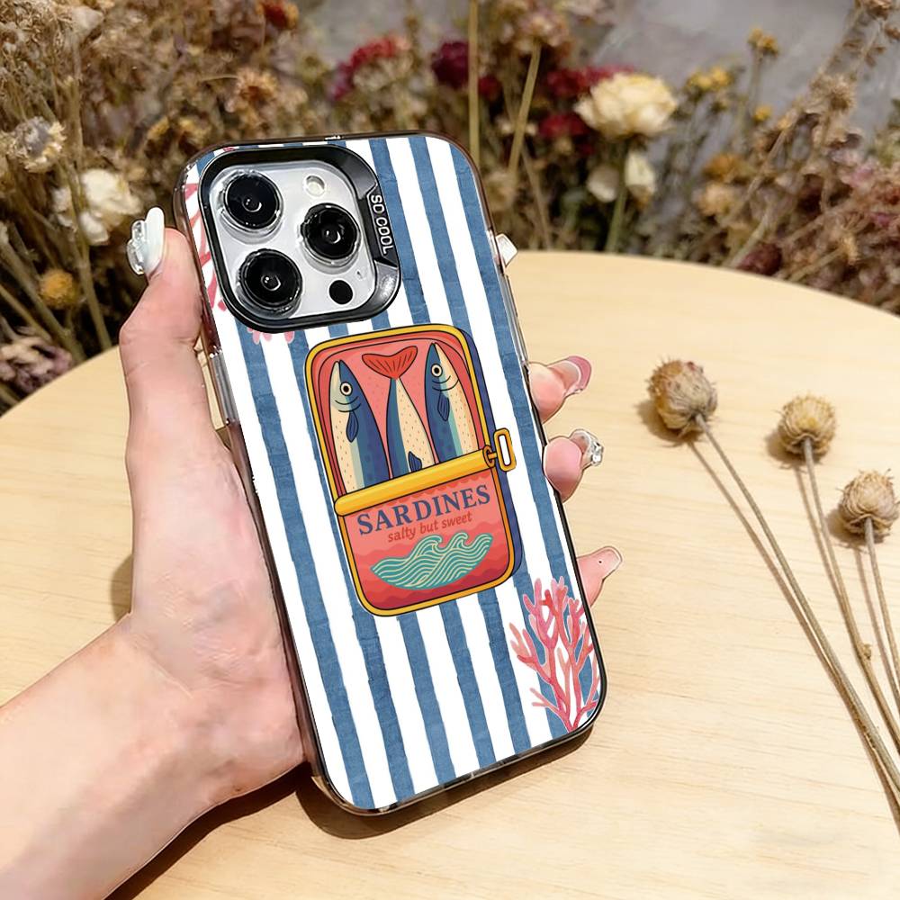Sardines Fish Art Phone Case For iPhone 17,16,15,14,13,12,11 Plus,Pro Max,XS,Colorful Silver Phone case Funda Cover iPhone17Air
Sardines Fish Art Phone Case For iPhone 17,16,15,14,13,12,11 Plus,Pro Max,XS,Colorful Silver Phone case Funda Cover iPhone17Air