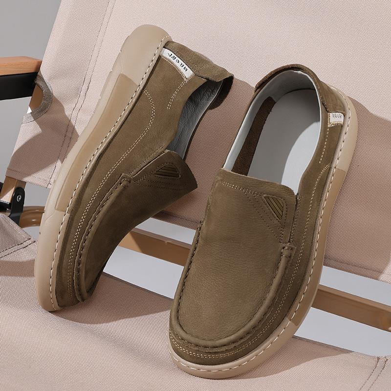 Мужская обувь 2025 новая кожа первый слой коровья кожа дышащая повседневная обувь одна педаль обувь-бини мужская обувь лоферы 44
Мужская обувь 2025 новая кожа первый слой коровья кожа дышащая повседневная обувь одна педаль обувь-бини мужская обувь лоферы 44