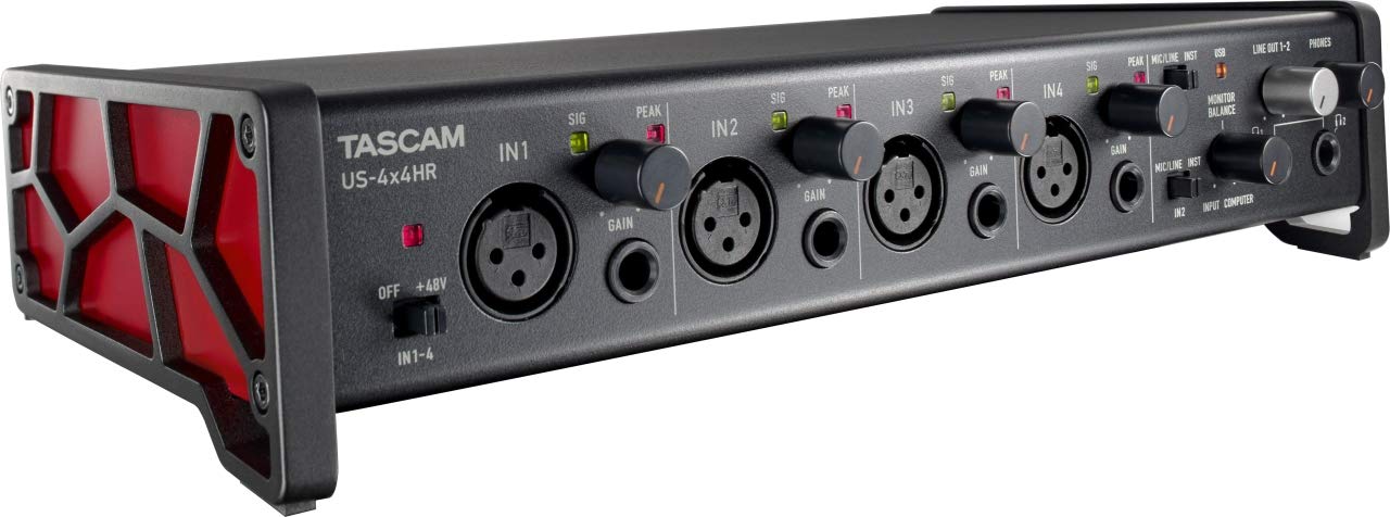 TASCAM USB-інтерфейс високої роздільної здатності Youtube Music Production Live Streaming DTM US-4X4HR 4Mic, 4IN/4OUT 24bit/192kHz Audio/MIDI
TASCAM USB-інтерфейс високої роздільної здатності Youtube Music Production Live Streaming DTM US-4X4HR 4Mic, 4IN/4OUT 24bit/192kHz Audio/MIDI