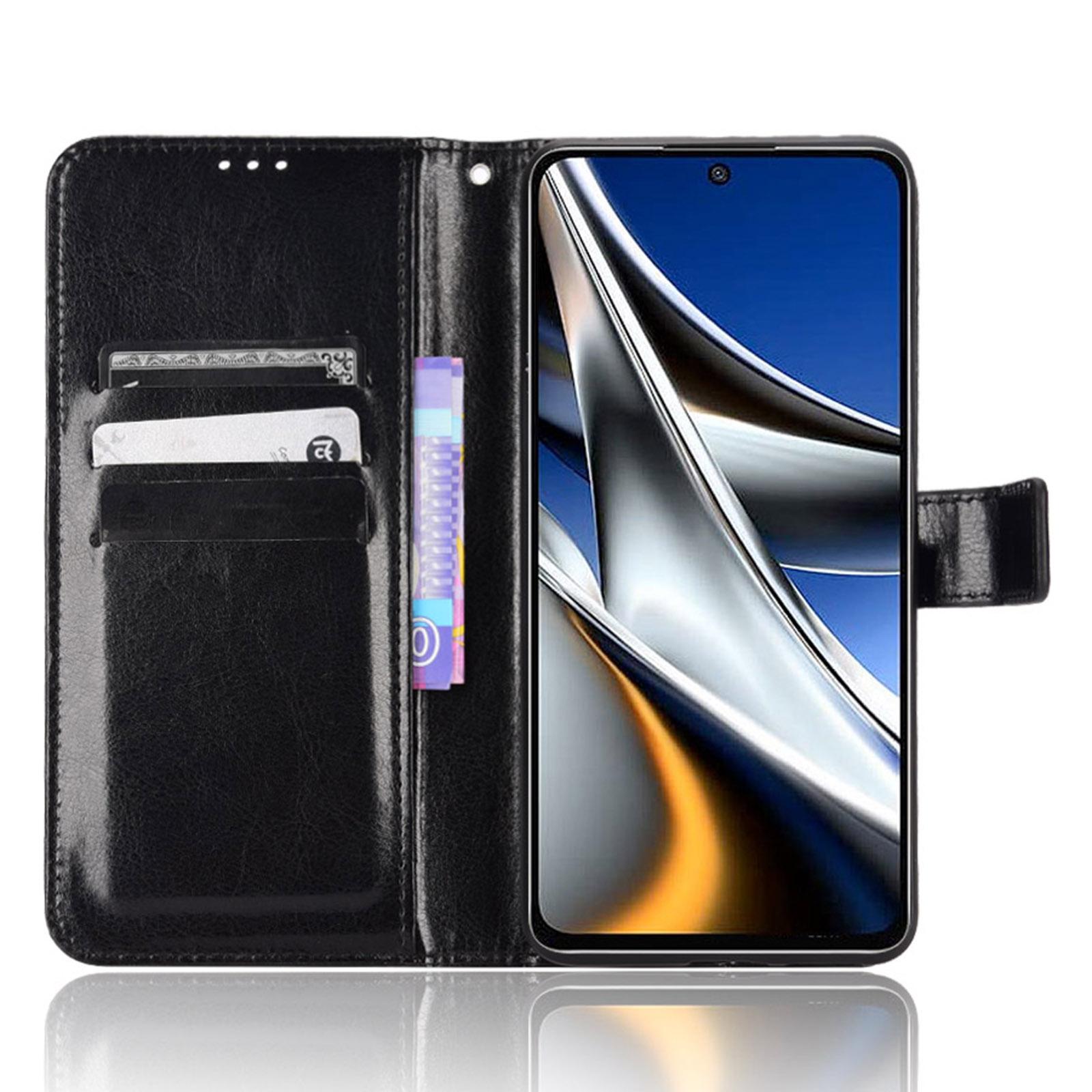 For Xiaomi Poco X4 Pro 5G Crazy Horse Texture Flip Cover PU Leather Stand Wallet Shockproof Protective Phone Case with Wrist Strap Black
For Xiaomi Poco X4 Pro 5G Crazy Horse Texture Flip Cover PU Leather Stand Wallet Shockproof Protective Phone Case with Wrist Strap Black