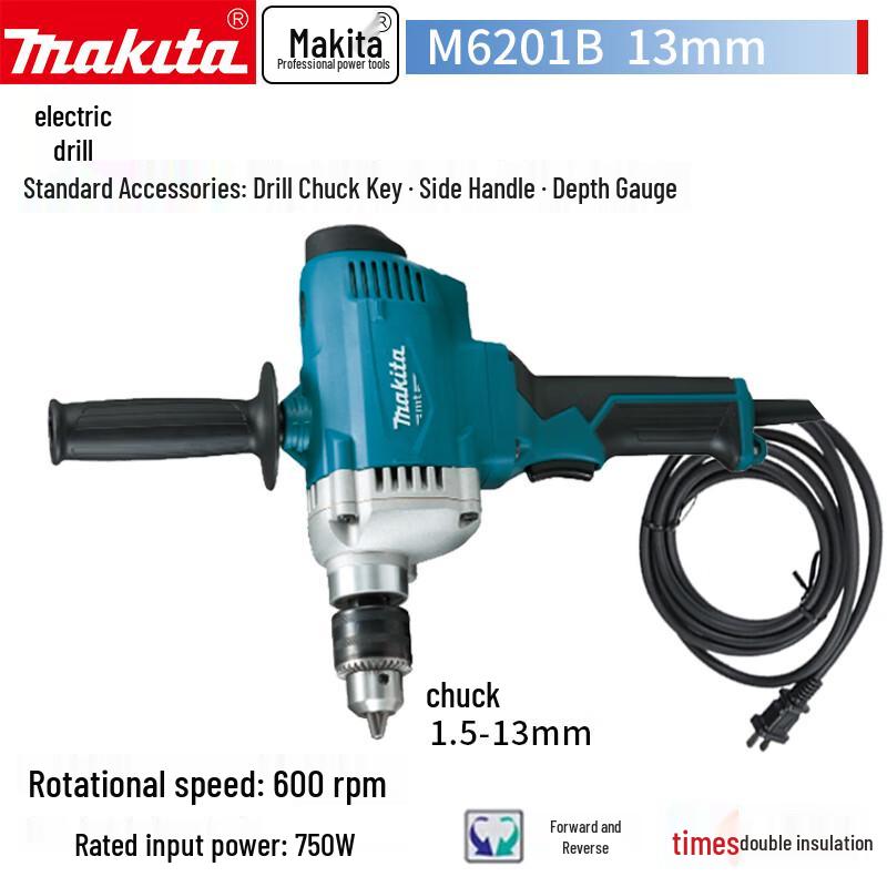 Електродриль/шуруповерт Makita M6201B, штекер CN (адаптер в комплекті)
Електродриль/шуруповерт Makita M6201B, штекер CN (адаптер в комплекті)