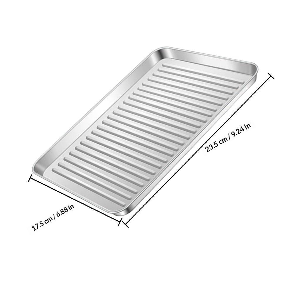 Stainless Steel Baking Pan Multi Function Pizza Dumpling Bread Baking Tray High Temp Resistance Easy Clean Reusable Daily Use
Stainless Steel Baking Pan Multi Function Pizza Dumpling Bread Baking Tray High Temp Resistance Easy Clean Reusable Daily Use