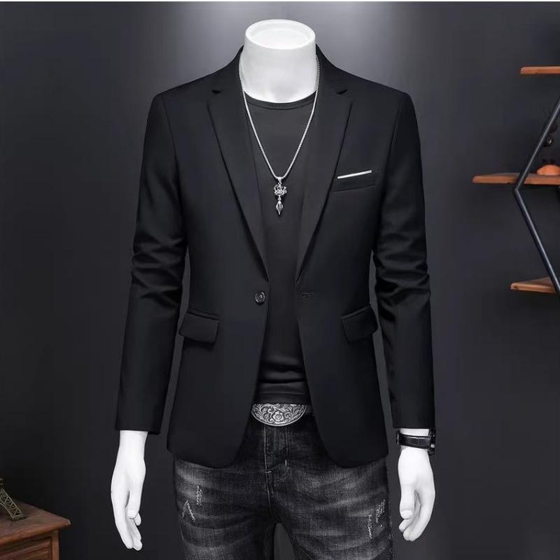 Plus Size Men s New Style Men s Casual Solid Color Suit Men s Coat Dress Multi-color Suit M чёрный
Plus Size Men s New Style Men s Casual Solid Color Suit Men s Coat Dress Multi-color Suit M чёрный