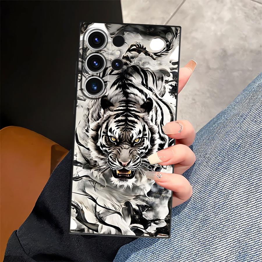 Чехол для Samsung Galaxy S25 S10 S9 S21 FE Note 20 8 9 10 S20 Ultra S24 Plus S23 S26 Funda Чехол для телефона Крутой Серебряный Тигр Galaxy S22 5G
Чехол для Samsung Galaxy S25 S10 S9 S21 FE Note 20 8 9 10 S20 Ultra S24 Plus S23 S26 Funda Чехол для телефона Крутой Серебряный Тигр Galaxy S22 5G