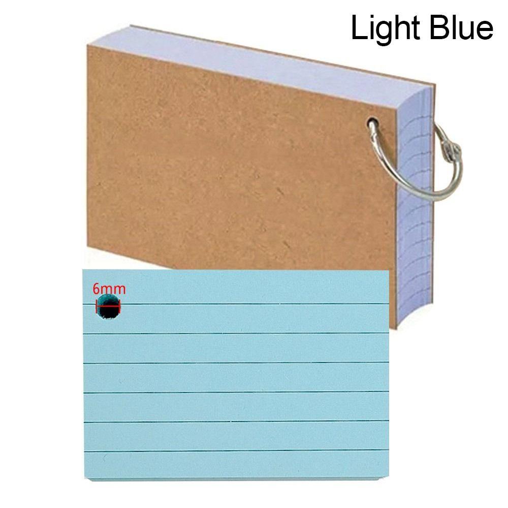 Portable A8 Binder Memo Book Loose-Leaf Horizontal Line Flash Cards With Cover Revision Cards світло-синій колір
Portable A8 Binder Memo Book Loose-Leaf Horizontal Line Flash Cards With Cover Revision Cards світло-синій колір