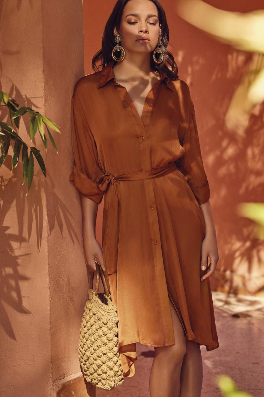 Пляжна сукня-сорочка на ґудзиках Iconique (86936) 46(L) помаранчевий
Пляжна сукня-сорочка на ґудзиках Iconique (86936) 46(L) помаранчевий