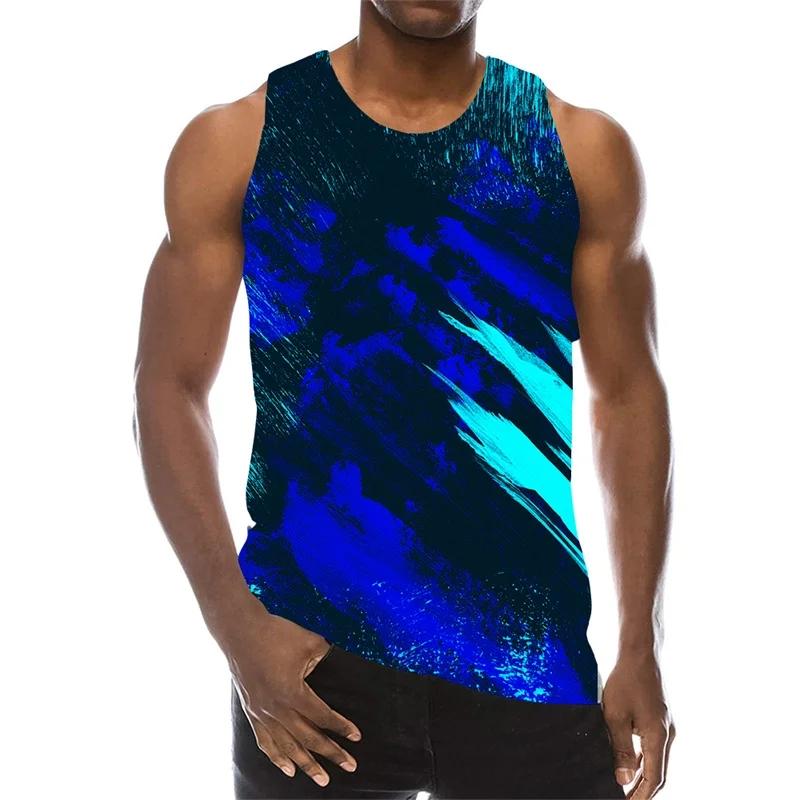 Multi Color 3D Print Tank Top For Men Summer Sports Gym Fitness Sleeveless Vest Tops Art Psychedelic Pigment Pattern T-shirt M синий
Multi Color 3D Print Tank Top For Men Summer Sports Gym Fitness Sleeveless Vest Tops Art Psychedelic Pigment Pattern T-shirt M синий