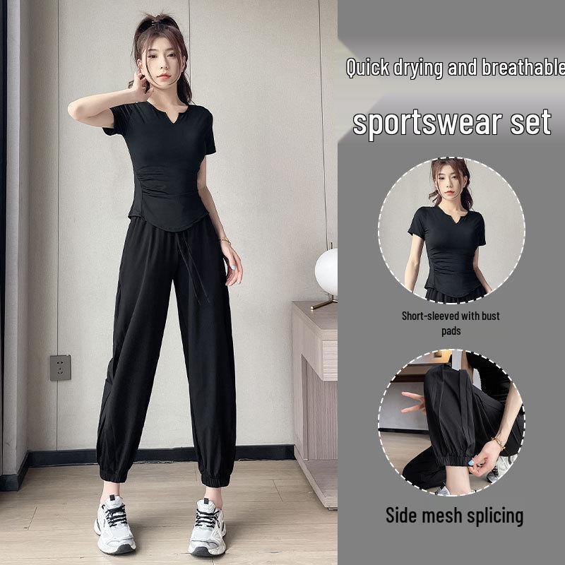 Women s 2025 Quick-Dry Sportswear Set: Summer Running & Yoga Outfit with Sun Protection Small
Women s 2025 Quick-Dry Sportswear Set: Summer Running & Yoga Outfit with Sun Protection Small