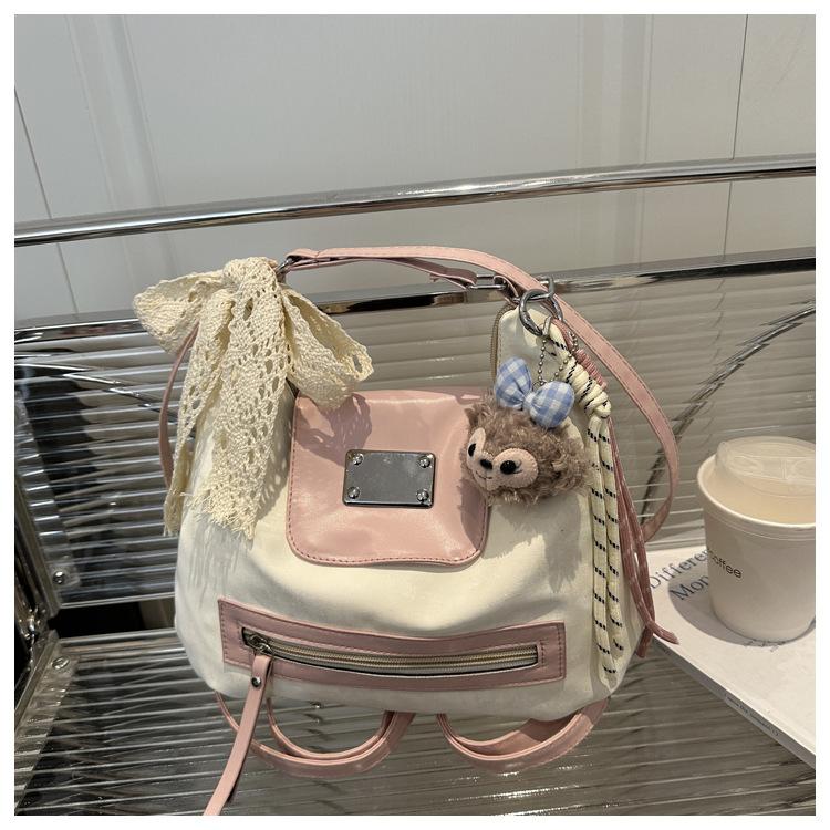 Women s bag 2025 new texture versatile fashion foreign casual daily niche single shoulder tote bag backpack Without pendant білий
Women s bag 2025 new texture versatile fashion foreign casual daily niche single shoulder tote bag backpack Without pendant білий