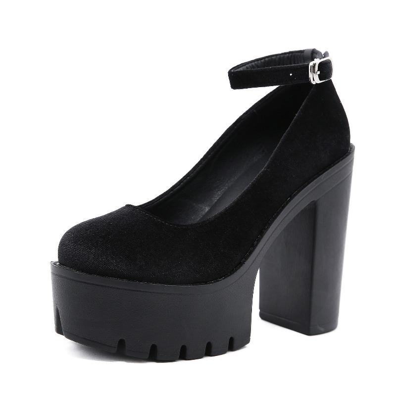 New plus-size women s shoes with a line wrap-around buckle stage platform women s shoes and high-heeled shoes 42
New plus-size women s shoes with a line wrap-around buckle stage platform women s shoes and high-heeled shoes 42
