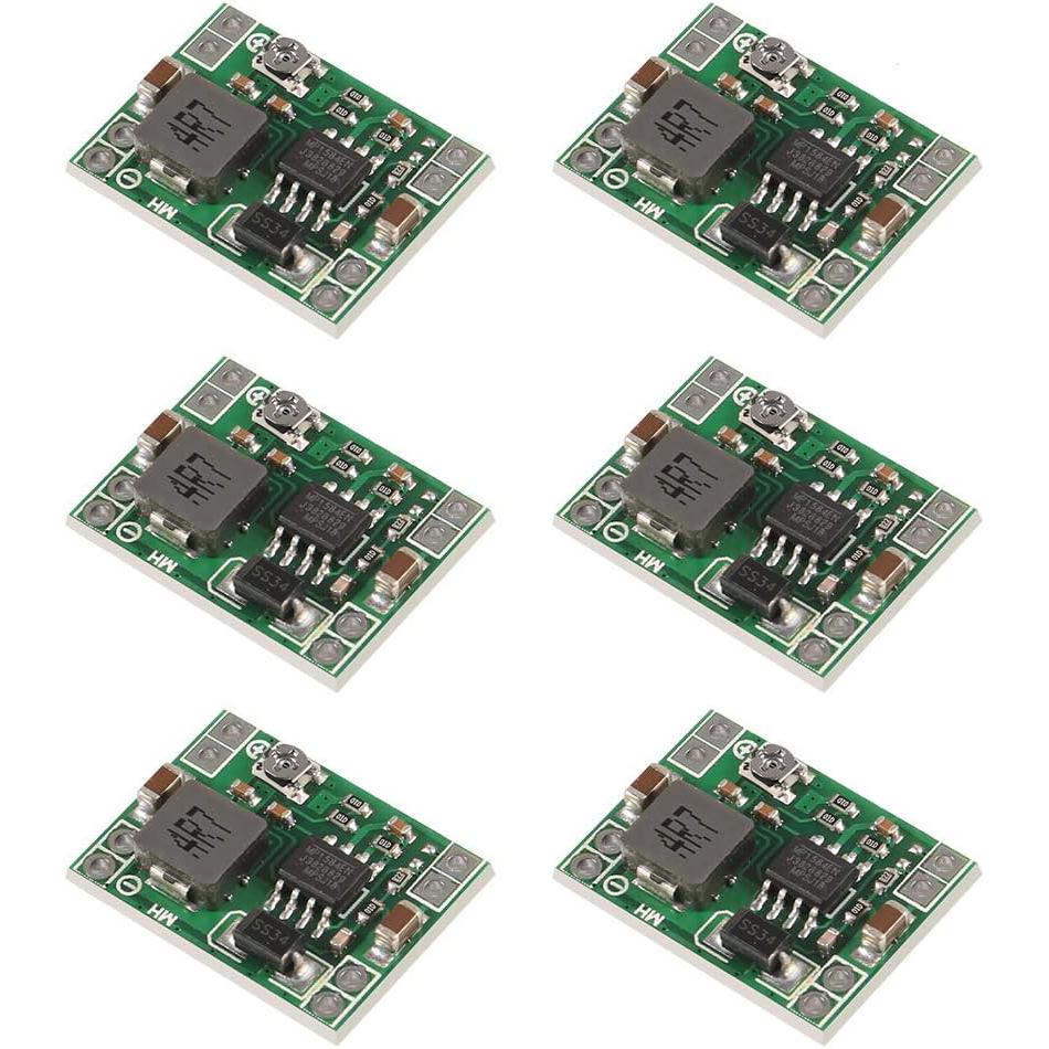 6pcs Mini MP1584EN DC-DC Buck Converter 3A Power Adjustable Power Supply Module 24V to 12V 9V 5V 3V Step-Down Power Module
6pcs Mini MP1584EN DC-DC Buck Converter 3A Power Adjustable Power Supply Module 24V to 12V 9V 5V 3V Step-Down Power Module
