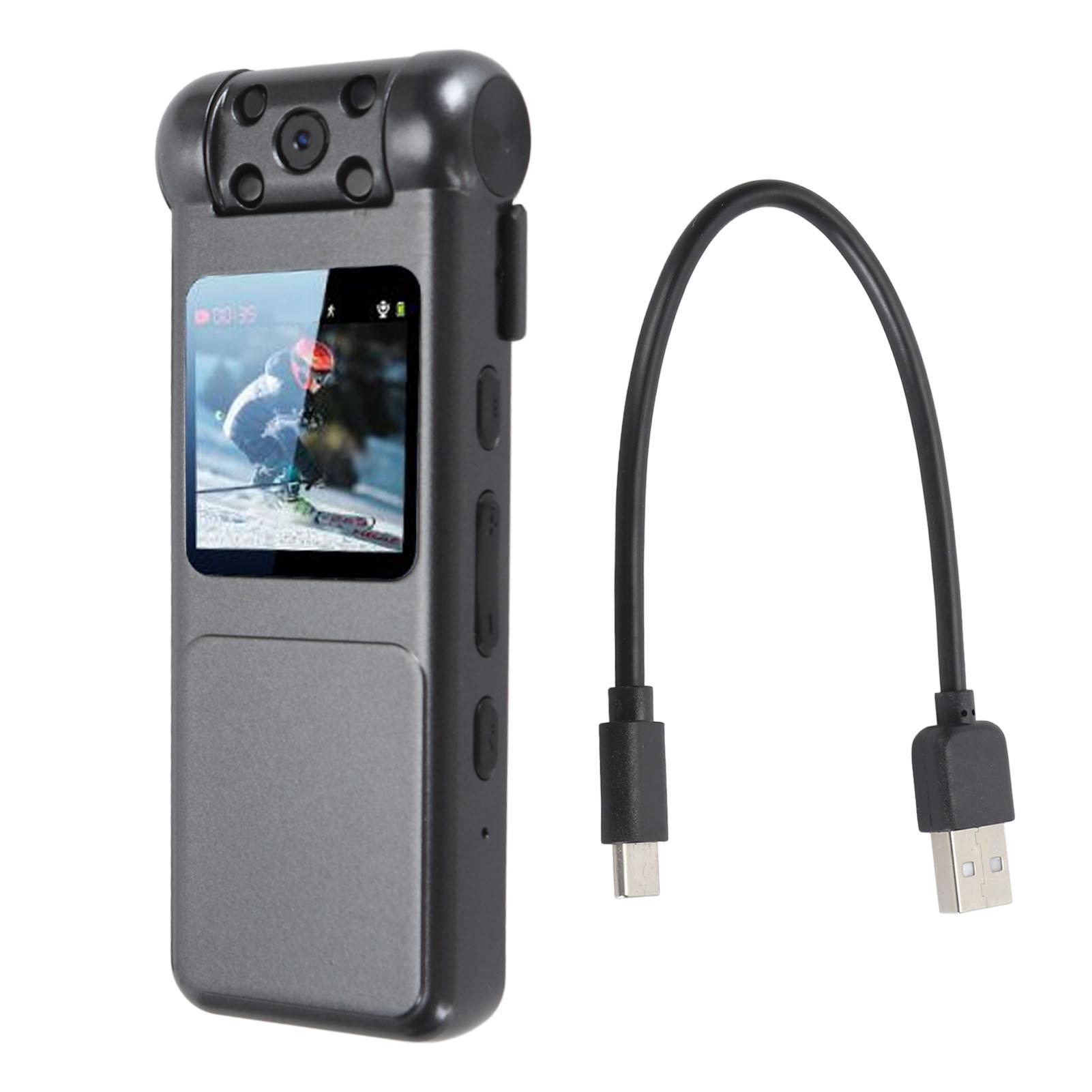 Wearable Camera 120 Degrees Rotatable Lens Portable Video Recorder Law Enforcement Pocket Camera 8GB
Wearable Camera 120 Degrees Rotatable Lens Portable Video Recorder Law Enforcement Pocket Camera 8GB