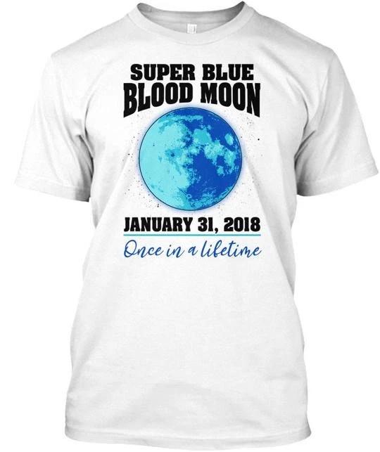Lunar Eclipse Once In A Lifetime Mens Super Blue T shirt Made in USA S to 5XL M
Lunar Eclipse Once In A Lifetime Mens Super Blue T shirt Made in USA S to 5XL M