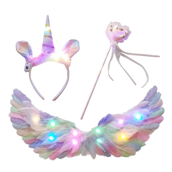 Сяючі Крила Обруч Ельф Фея Світний Чарівний Жетон Ангел Фея Фото Реквізит Набір для Дівчат Світловий Аксесуар для Костюма S
Сяючі Крила Обруч Ельф Фея Світний Чарівний Жетон Ангел Фея Фото Реквізит Набір для Дівчат Світловий Аксесуар для Костюма S