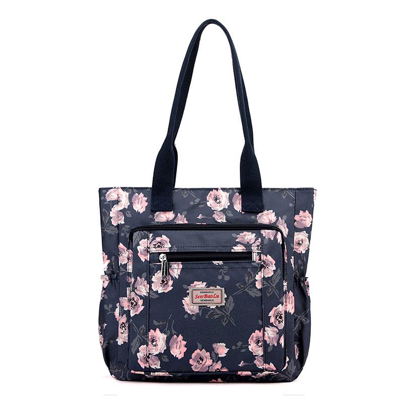 Женская сумка через плечо с принтом, легкая сумка-тоут из нейлона
Женская сумка через плечо с принтом, легкая сумка-тоут из нейлона