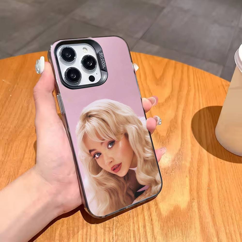Singer S-Sabrina Carpenter Phone Case For iPhone17 16 15 14 13 12 Pro Max Grey Black Matte Laser Metallic Aurora Funda iPhone16e
Singer S-Sabrina Carpenter Phone Case For iPhone17 16 15 14 13 12 Pro Max Grey Black Matte Laser Metallic Aurora Funda iPhone16e