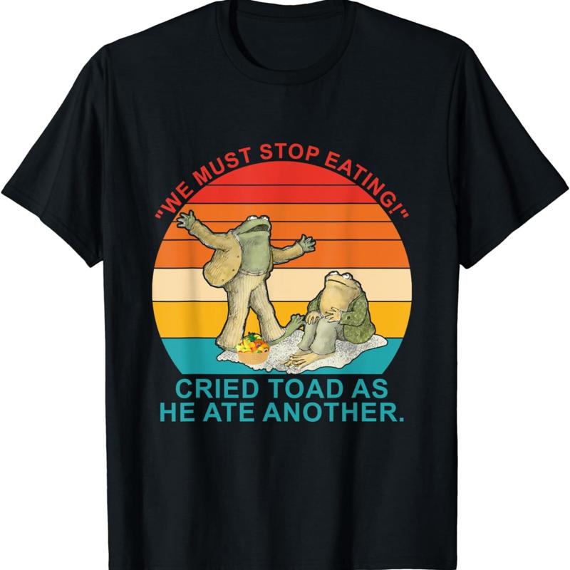 We Must Stop Eating Cried Toad As He Ate Another Funny Frogs T Shirt 5XL різнокольоровий
We Must Stop Eating Cried Toad As He Ate Another Funny Frogs T Shirt 5XL різнокольоровий