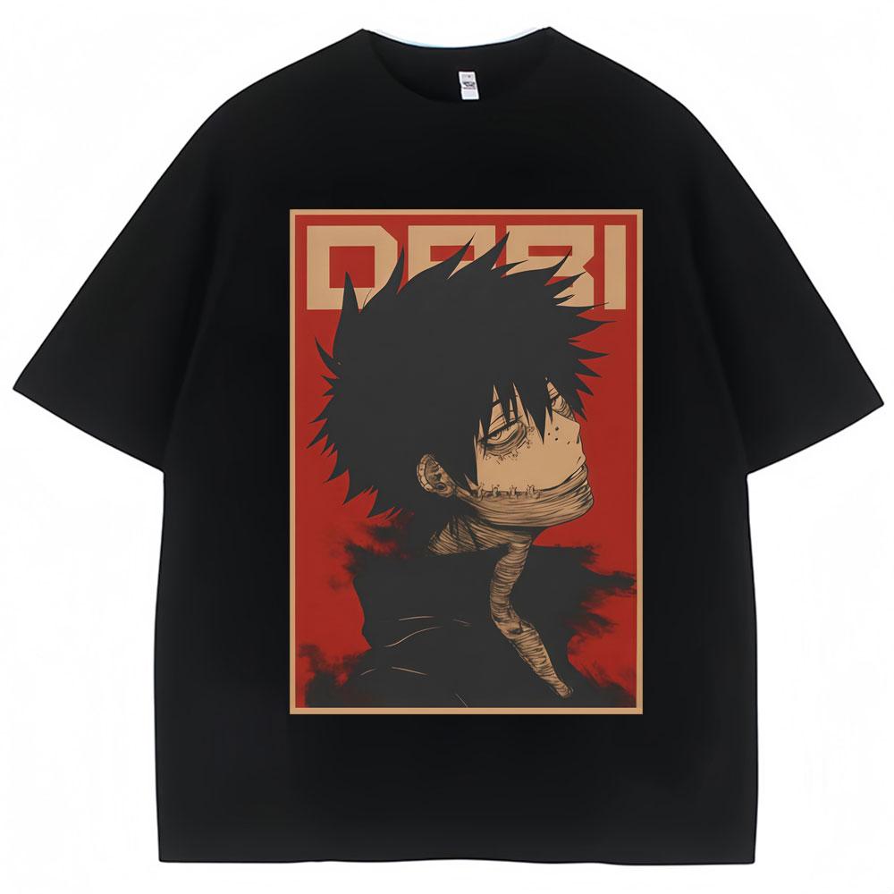 Anime My Hero Academia Dabi Dark Villain T-shirts Men Women Cosplay Fashion Vintage Manga T Shirt Oversized Cotton S
Anime My Hero Academia Dabi Dark Villain T-shirts Men Women Cosplay Fashion Vintage Manga T Shirt Oversized Cotton S