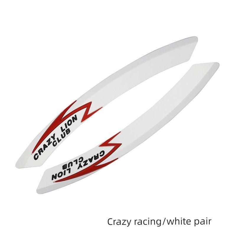 Stickers, Wheel Arch Anti-Collision and Anti-Scratch Stickers, Car Body Decorative Anti-Collision Stickers, Wheel Stickers, Anti-Scratch Car Stickers Wheel Eyebrow/Crazy Racing (White) 2 Pieces
Stickers, Wheel Arch Anti-Collision and Anti-Scratch Stickers, Car Body Decorative Anti-Collision Stickers, Wheel Stickers, Anti-Scratch Car Stickers Wheel Eyebrow/Crazy Racing (White) 2 Pieces