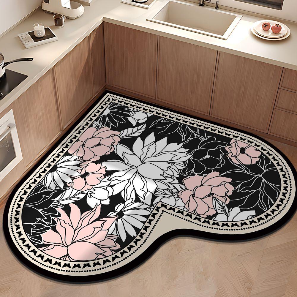Милый коврик в форме сердца, впитывающий грязь, устойчивый к износу и скольжению для кухни и ванной комнаты 90 * 90cm
Милый коврик в форме сердца, впитывающий грязь, устойчивый к износу и скольжению для кухни и ванной комнаты 90 * 90cm