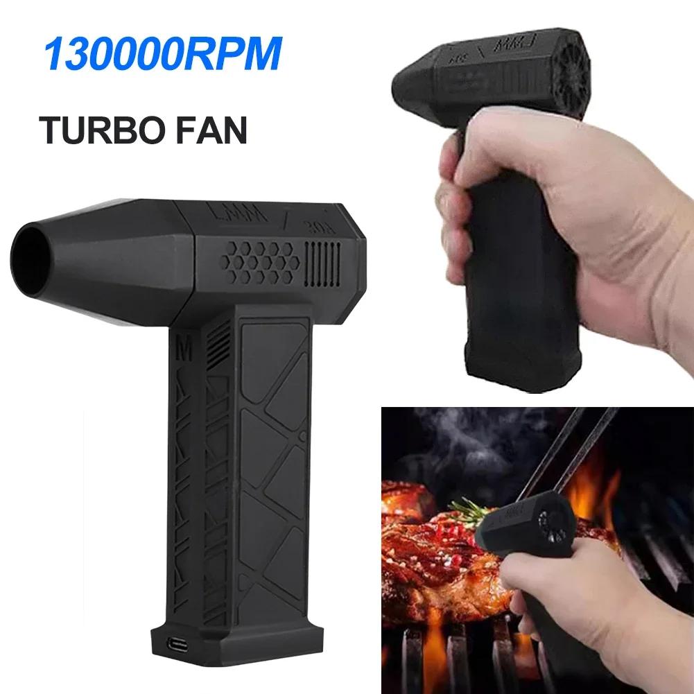 Powerful Blower 130000RPM Mini Turbo Jet Fan Portable Turbo Fan 52+M/S Turbo Violent Fan Brushless Motor for PC Keyboard Camera
Powerful Blower 130000RPM Mini Turbo Jet Fan Portable Turbo Fan 52+M/S Turbo Violent Fan Brushless Motor for PC Keyboard Camera