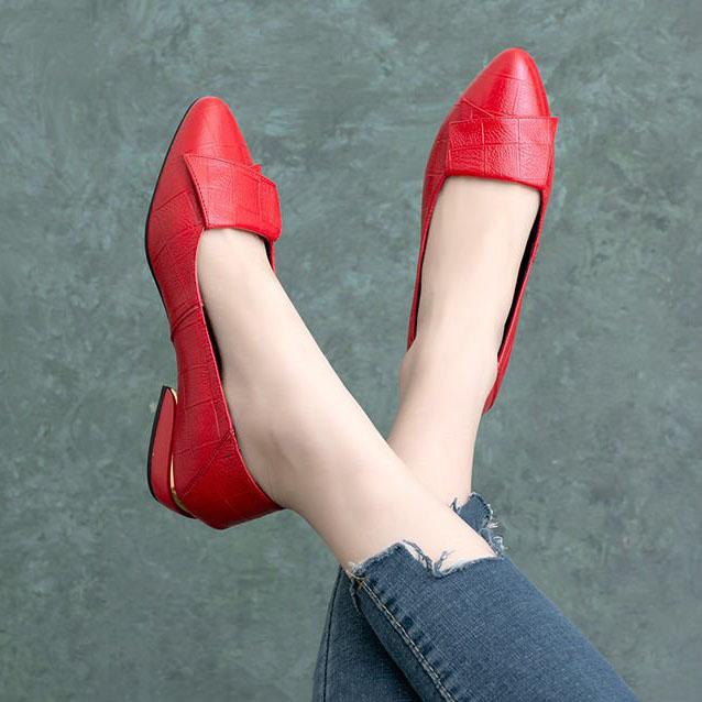 Одиночные туфли женские весенние туфли на толстом каблуке для мам из мягкой кожи с мягкой подошвой маленькие кожаные туфли для женщин 38 красный
Одиночные туфли женские весенние туфли на толстом каблуке для мам из мягкой кожи с мягкой подошвой маленькие кожаные туфли для женщин 38 красный