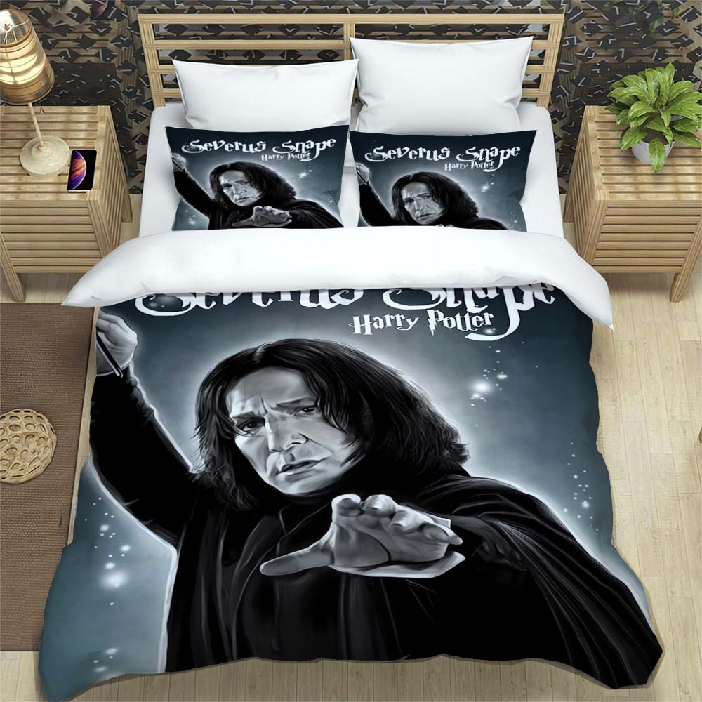3D Printed Harry Potter Severus Snape Bedding Set, Three-Piece Set, Includes Printed Duvet Cover and Pillowcases, Adult Size11 135x200cm
3D Printed Harry Potter Severus Snape Bedding Set, Three-Piece Set, Includes Printed Duvet Cover and Pillowcases, Adult Size11 135x200cm