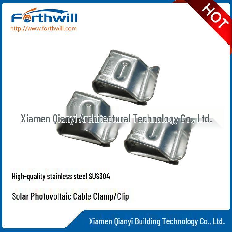 Stainless Steel PV Wire Clip Solar Panel Mounting Bracket with Grounding Sheet
Stainless Steel PV Wire Clip Solar Panel Mounting Bracket with Grounding Sheet