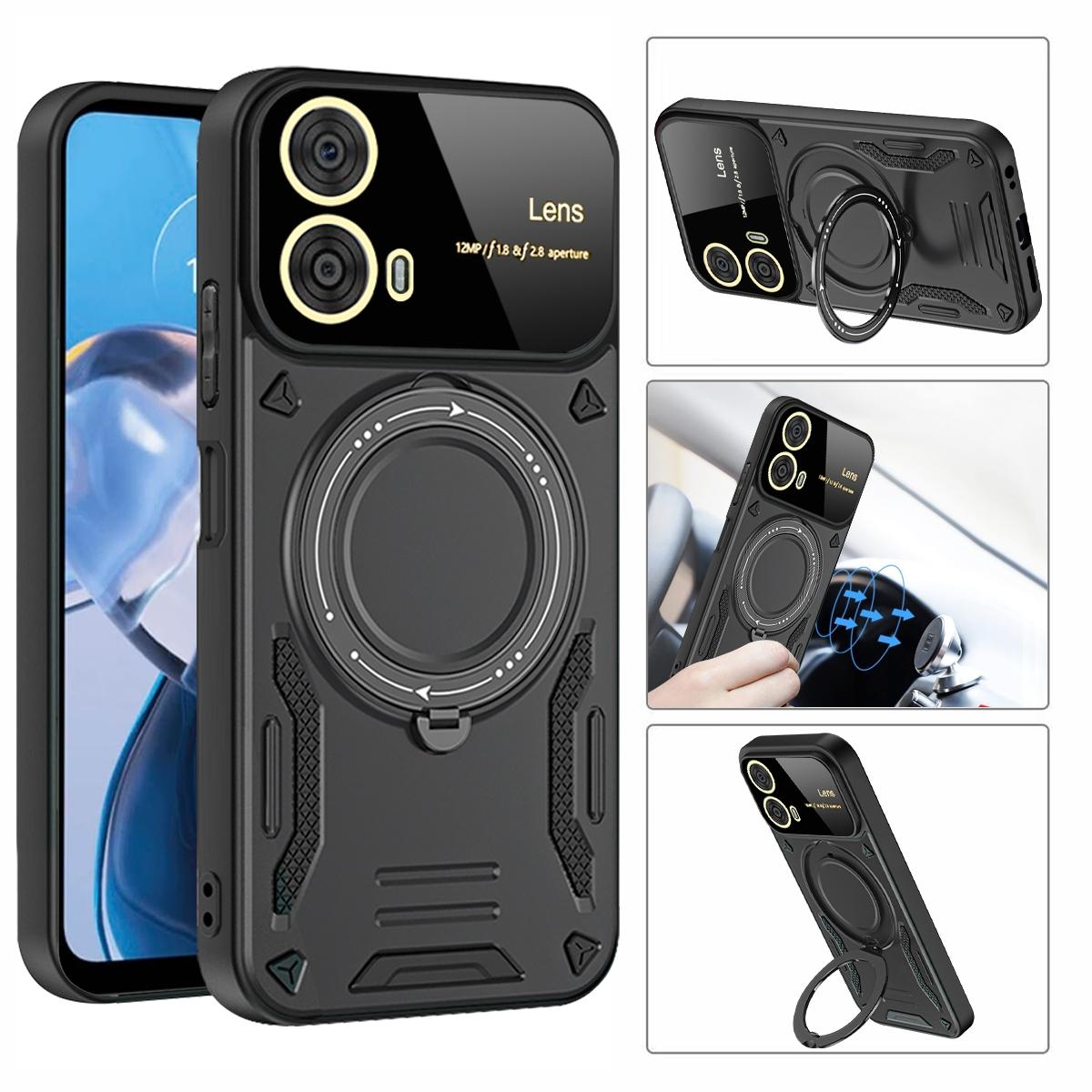 For Motorola Moto G04 4G/G24 4G Case Rotating Magnetic Kickstand PC+TPU Phone Cover Rose Gold
For Motorola Moto G04 4G/G24 4G Case Rotating Magnetic Kickstand PC+TPU Phone Cover Rose Gold