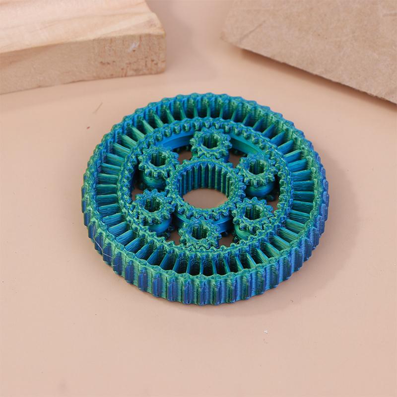 Игрушка, напечатанная на 3D-принтере, декомпрессионная вращающаяся шестерня, гироскоп, кликер, комбинация, снятие тревожности, декомпрессионная игрушка-фиджет зелёный
Игрушка, напечатанная на 3D-принтере, декомпрессионная вращающаяся шестерня, гироскоп, кликер, комбинация, снятие тревожности, декомпрессионная игрушка-фиджет зелёный