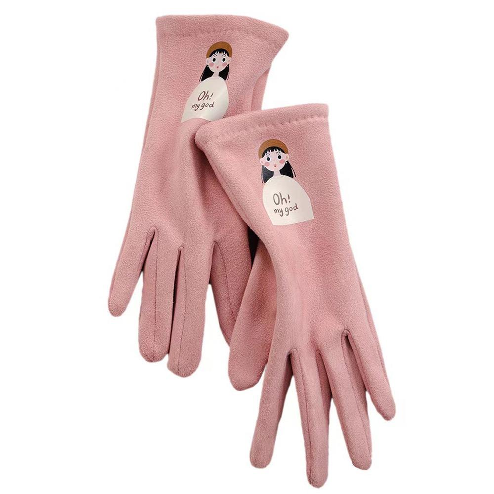 Windproof Warm Mittens Touch Screen Riding Gloves Grace Women s Gloves Winter рожевий
Windproof Warm Mittens Touch Screen Riding Gloves Grace Women s Gloves Winter рожевий