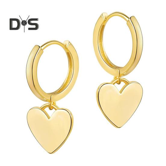 1 пара женских сережек с застежкой-молнией в форме сердца, полированная поверхность, однотонные висячие серьги для свиданий, выпускных вечеринок, серьги-подвески B золотистый
1 пара женских сережек с застежкой-молнией в форме сердца, полированная поверхность, однотонные висячие серьги для свиданий, выпускных вечеринок, серьги-подвески B золотистый