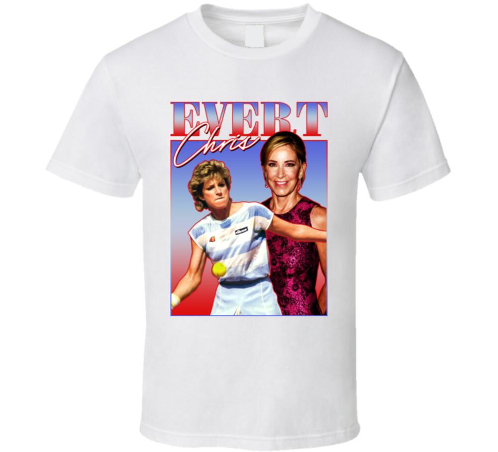 Chris Evert 90s Style T Shirt Mens Womens Tees Top 4XL
Chris Evert 90s Style T Shirt Mens Womens Tees Top 4XL