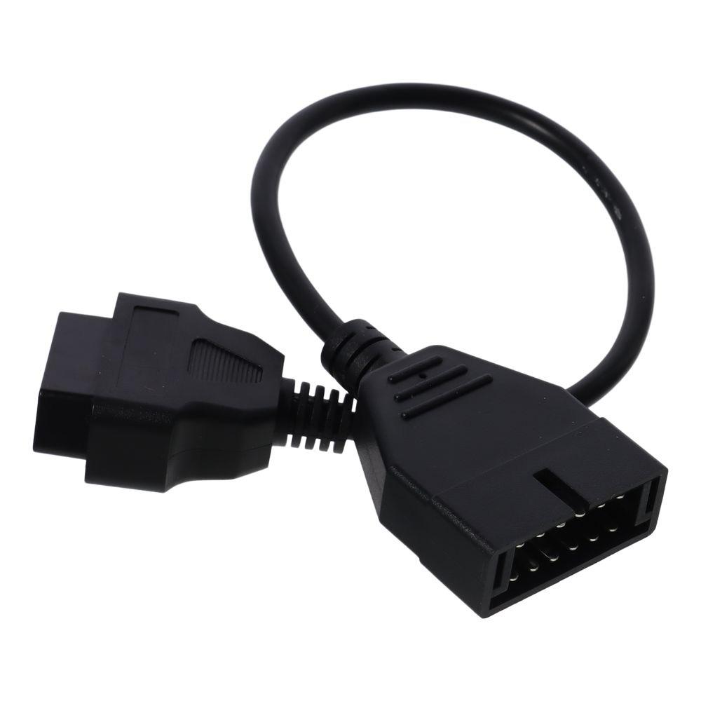 15,7-дюймовый в длину OBD1 12-контактный к OBD2 16-контактный автомобильный диагностический удлинительный кабель для автомобилей GM
15,7-дюймовый в длину OBD1 12-контактный к OBD2 16-контактный автомобильный диагностический удлинительный кабель для автомобилей GM
