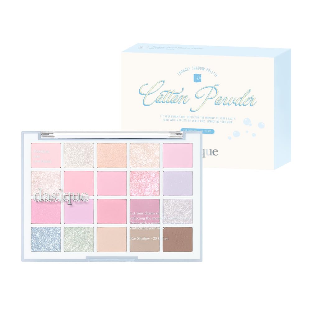 Daisyik Mood Shadow Palette Mood Shadow Palette 20 Color Shadow Palette Cotton Official Palette/Eye (#05 Powder)
Daisyik Mood Shadow Palette Mood Shadow Palette 20 Color Shadow Palette Cotton Official Palette/Eye (#05 Powder)