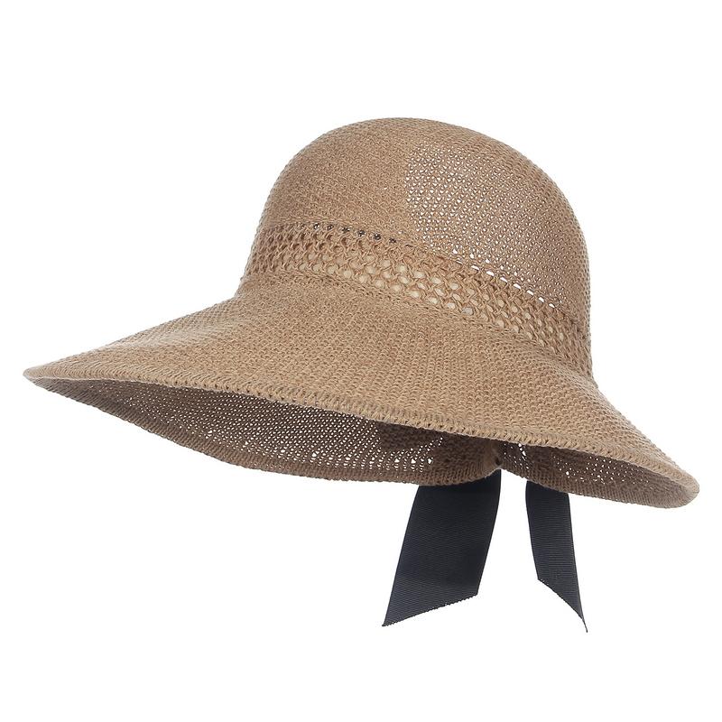 GEMVIE Elegant Women Wide Brim Bucket Hat Empty Top Bowknot Summer Travel Beach Sun Hats 56-58cm хаки
GEMVIE Elegant Women Wide Brim Bucket Hat Empty Top Bowknot Summer Travel Beach Sun Hats 56-58cm хаки