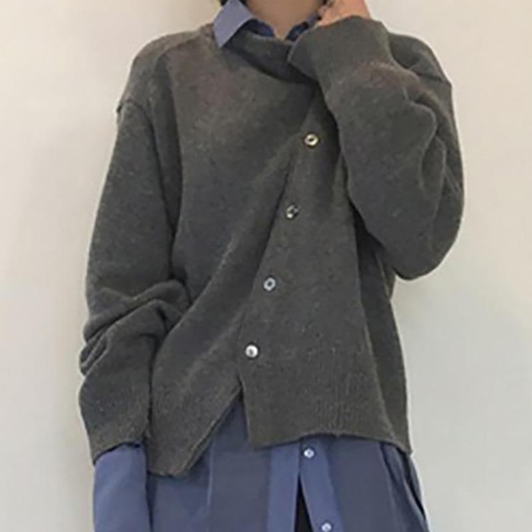 Fashion Elegant Vintage Knit Coats for Women Autumn Winter Round Neck Cardigan Sweater Jacket Irregular Oblique Button Knitted 25140 XXL сірий
Fashion Elegant Vintage Knit Coats for Women Autumn Winter Round Neck Cardigan Sweater Jacket Irregular Oblique Button Knitted 25140 XXL сірий