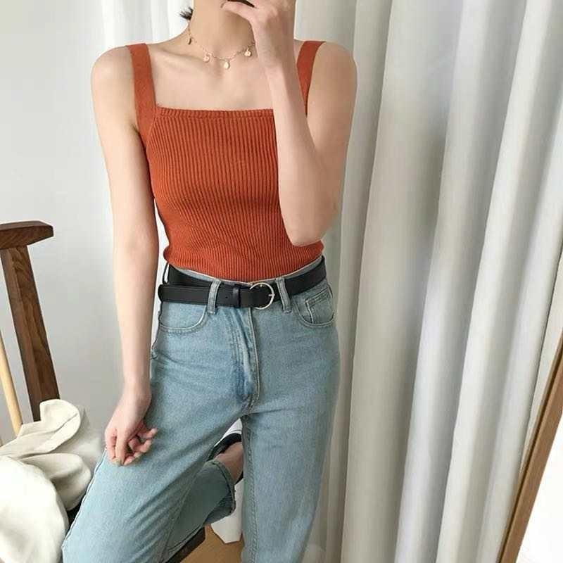 Летняя женская одежда Тонкие трикотажные подтяжки Дизайн Чувство ниши Наружная одежда Красивая спина Жилет Сеть Красный взрыв летом One size
Летняя женская одежда Тонкие трикотажные подтяжки Дизайн Чувство ниши Наружная одежда Красивая спина Жилет Сеть Красный взрыв летом One size