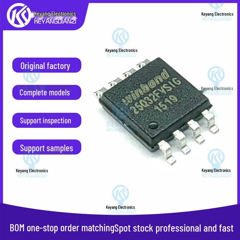 W25Q32FVSSIG 32Mb SPI Flash Memory Chip, SOIC-8 (4M x 8)
W25Q32FVSSIG 32Mb SPI Flash Memory Chip, SOIC-8 (4M x 8)