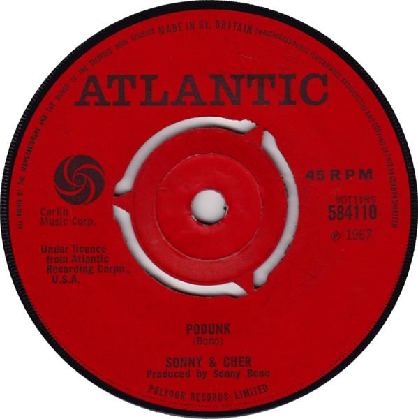 7inch Record SONNY CHER Podunk A Beautiful Story 584110 ATLANTIC 1967 UK Rock Used
7inch Record SONNY CHER Podunk A Beautiful Story 584110 ATLANTIC 1967 UK Rock Used