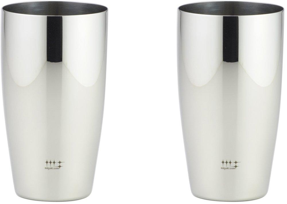 Yoshikawa YJ1107 Tumbler, Stainless Steel, Silver, 13.5 fl oz (400 ml), 2 pcs, Shinya Syndicate
Yoshikawa YJ1107 Tumbler, Stainless Steel, Silver, 13.5 fl oz (400 ml), 2 pcs, Shinya Syndicate