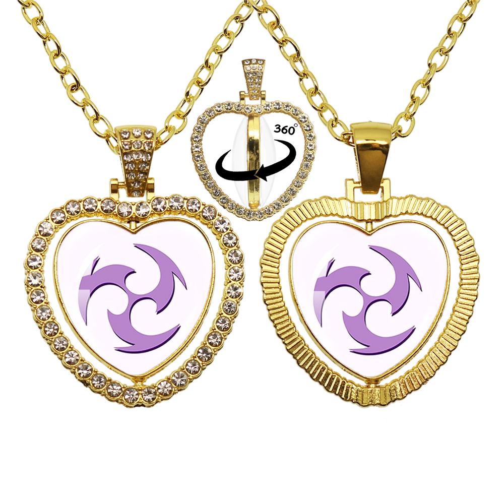 Personalized Anime Genshin Impact Glass Cabochon Heart Shaped Pendant Double Sided Necklace Handmade For Friends Gift Jewelry
Personalized Anime Genshin Impact Glass Cabochon Heart Shaped Pendant Double Sided Necklace Handmade For Friends Gift Jewelry