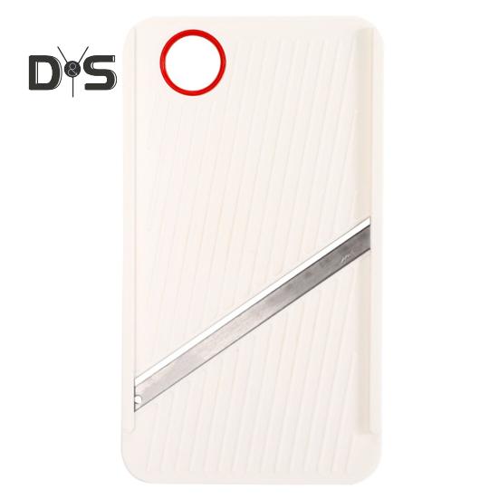 Овощечистка из нержавеющей стали, удобная и прочная бытовая овощерезка для моркови, огурца, картофеля, чеснока белый