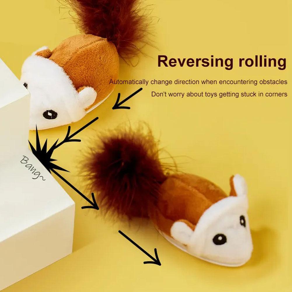 Running Mouse Toy Interactive Random Moving Toys Electric Plush Kitten Toys Self-playing Teaser Simulation Mi Q6f9
Running Mouse Toy Interactive Random Moving Toys Electric Plush Kitten Toys Self-playing Teaser Simulation Mi Q6f9