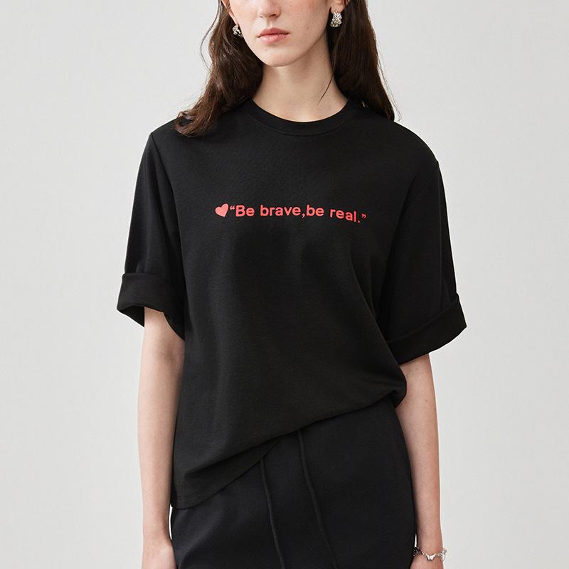 CANVAUS New Women s Loose Round Neck Mid-Sleeve T-shirt with Versatile Letter Print Large
CANVAUS New Women s Loose Round Neck Mid-Sleeve T-shirt with Versatile Letter Print Large